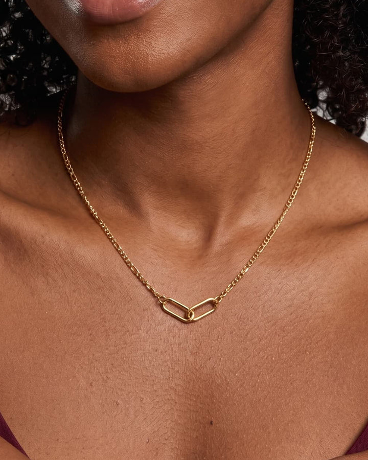 Infinity Necklaces model