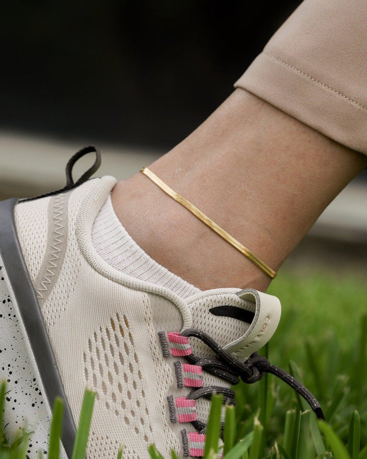 Herringbone Anklet model