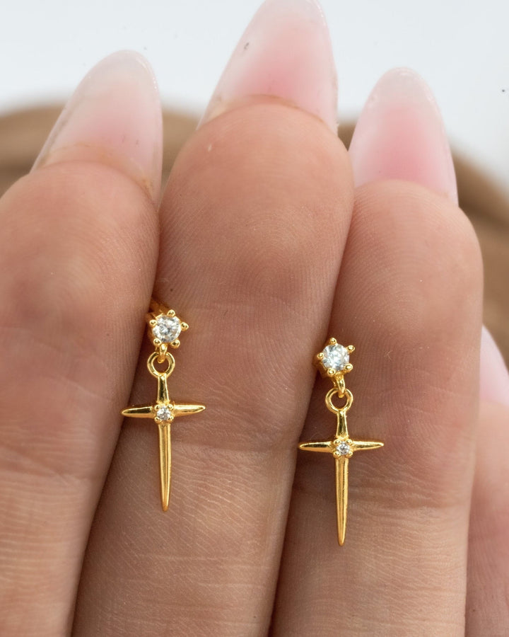 Cross Drop Studs model