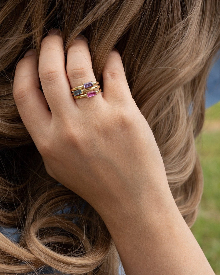 Baguette Birthstone Ring model