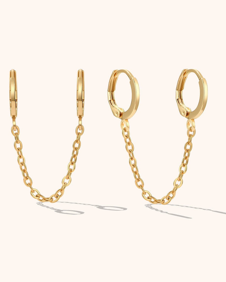 Double Handcuff / Earplug Holder Earrings model