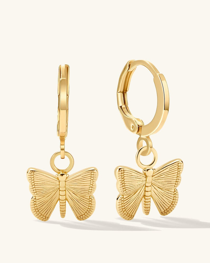 Dainty Butterfly Earrings