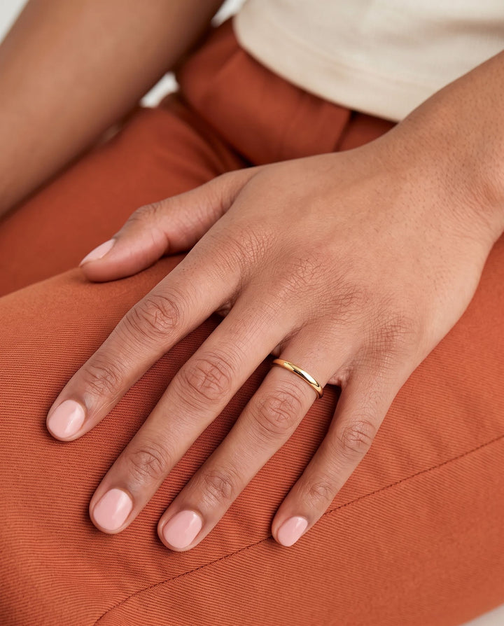 2mm Band Ring model