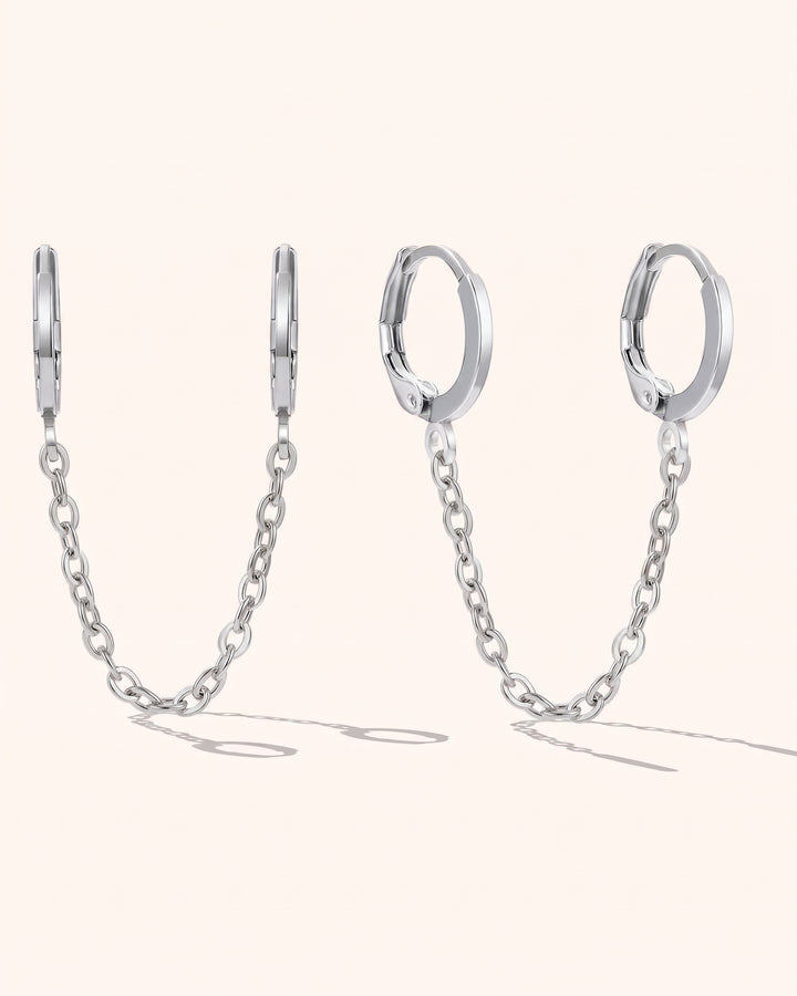 Double Handcuff Earrings