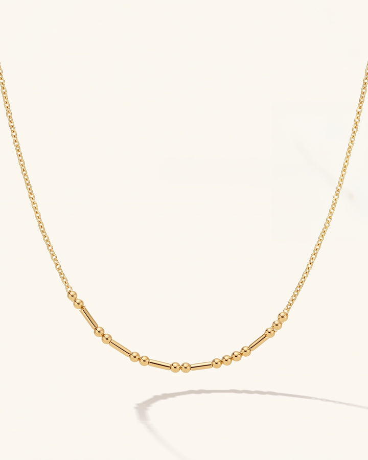 Morse Code Necklace