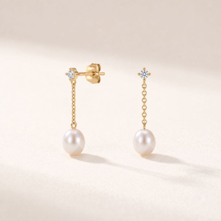 Pearl Drop Earrings