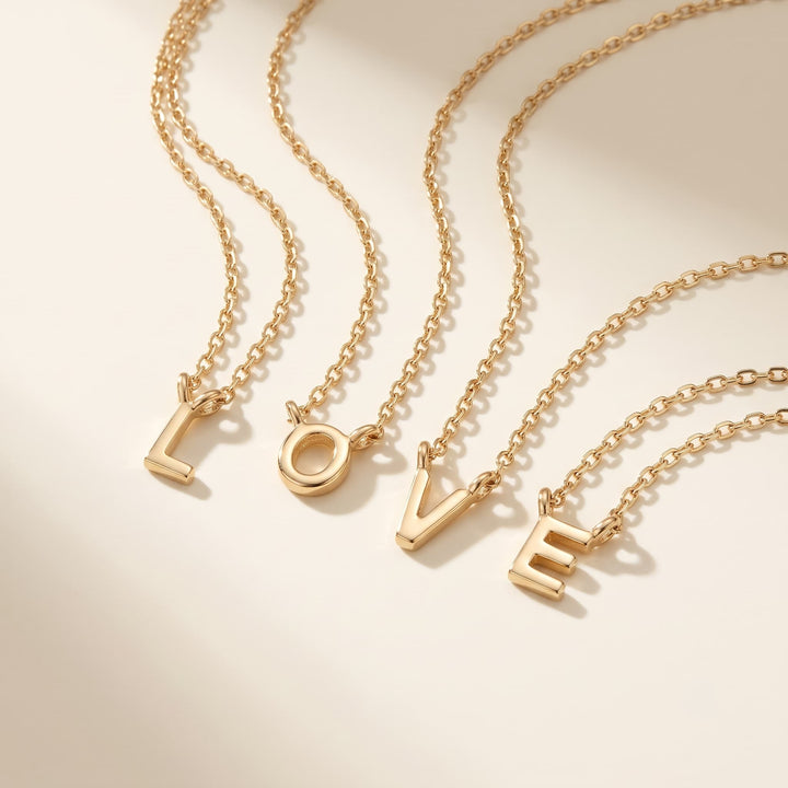 Petite Initial Necklace