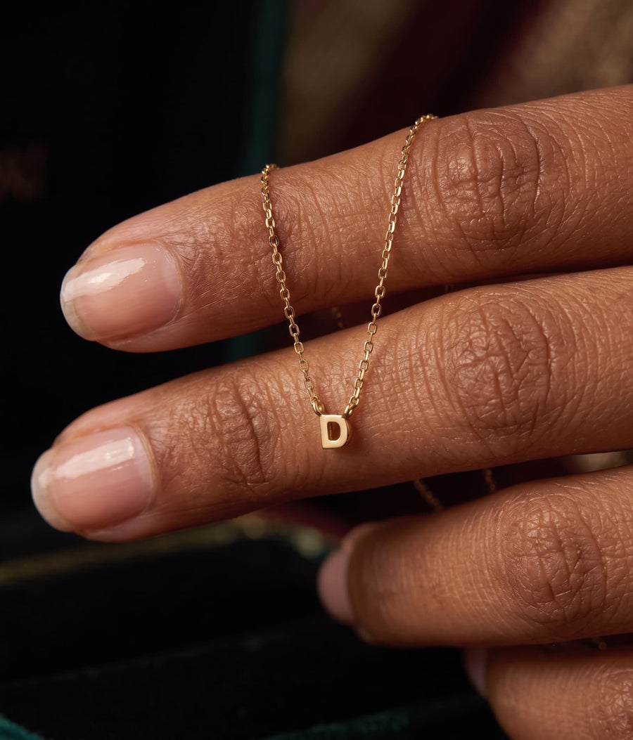 Petite Initial Necklace