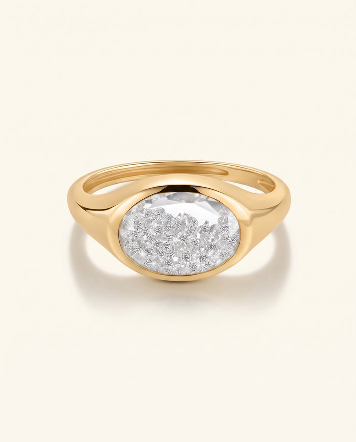 Shaker Diamond Ring
