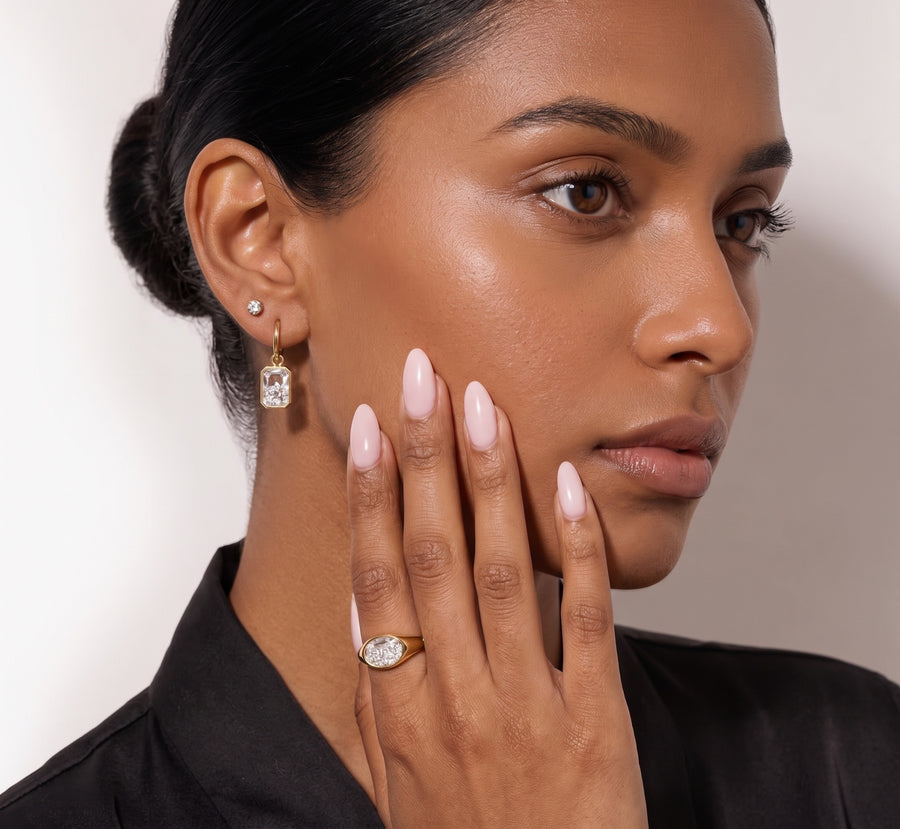 Shaker Diamond Ring