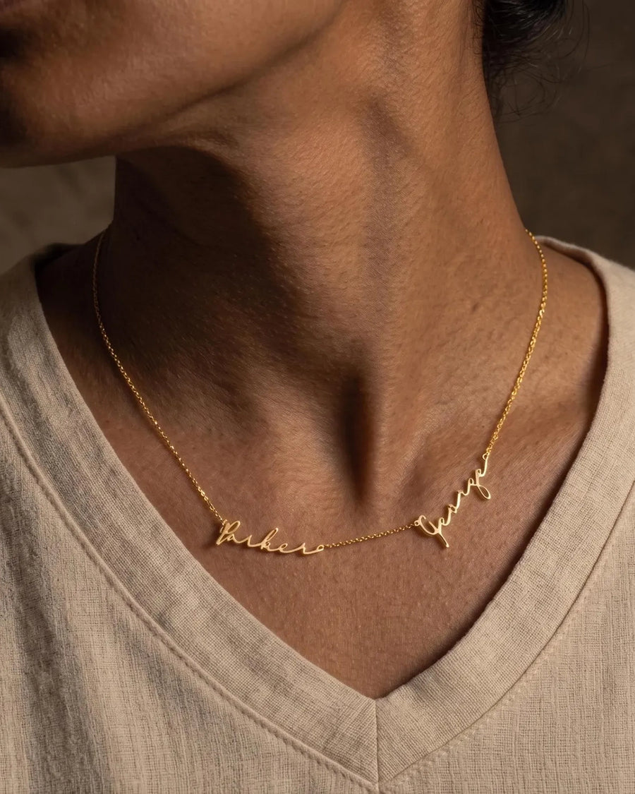 Signature Multi Name Necklace