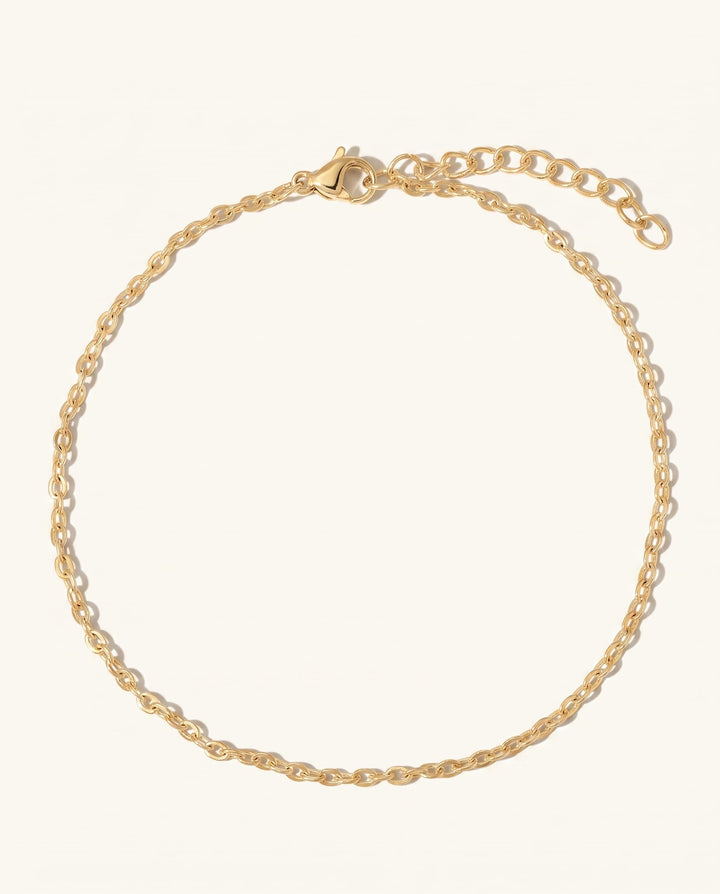 Cable Chain Anklet