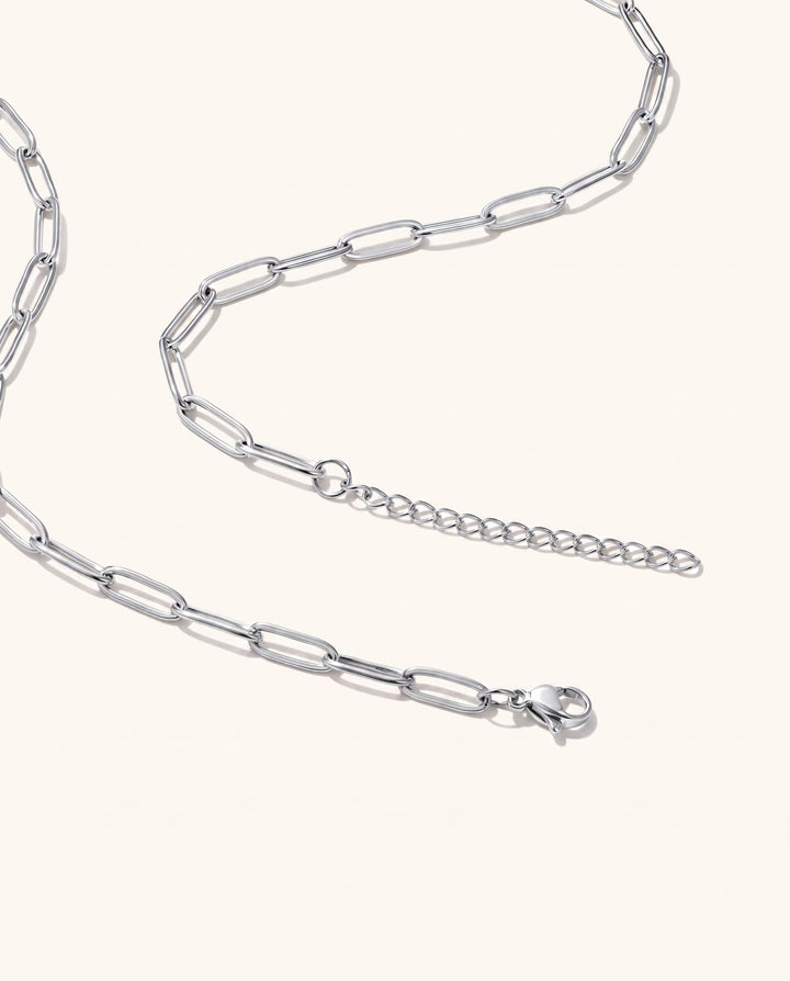 Engravable Oval Locket Necklace model