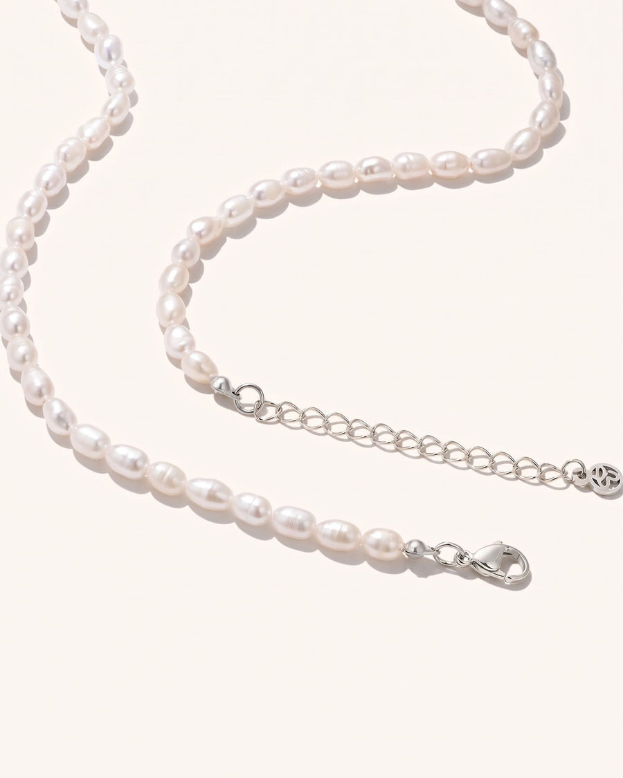 Old English Pearl Name Necklace