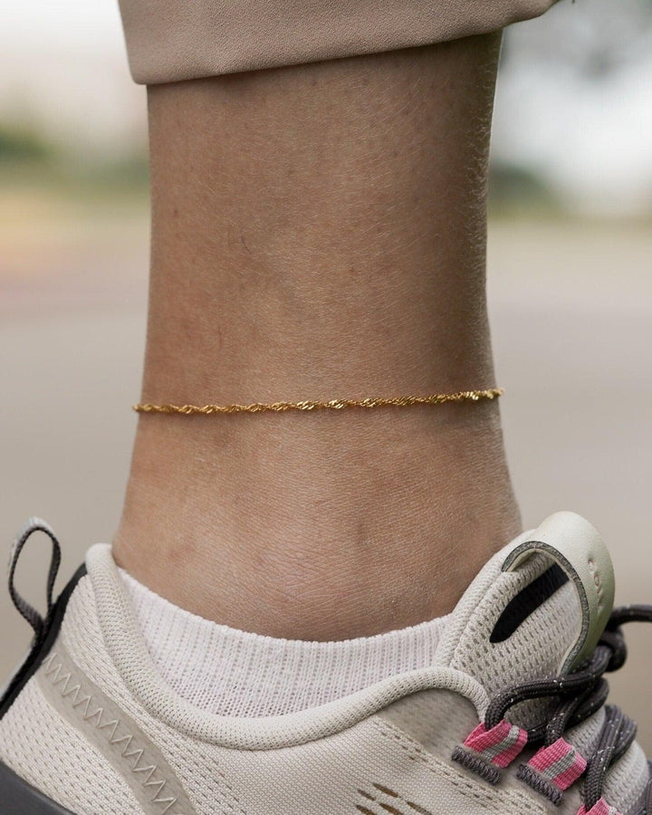 Twist Chain Anklet model