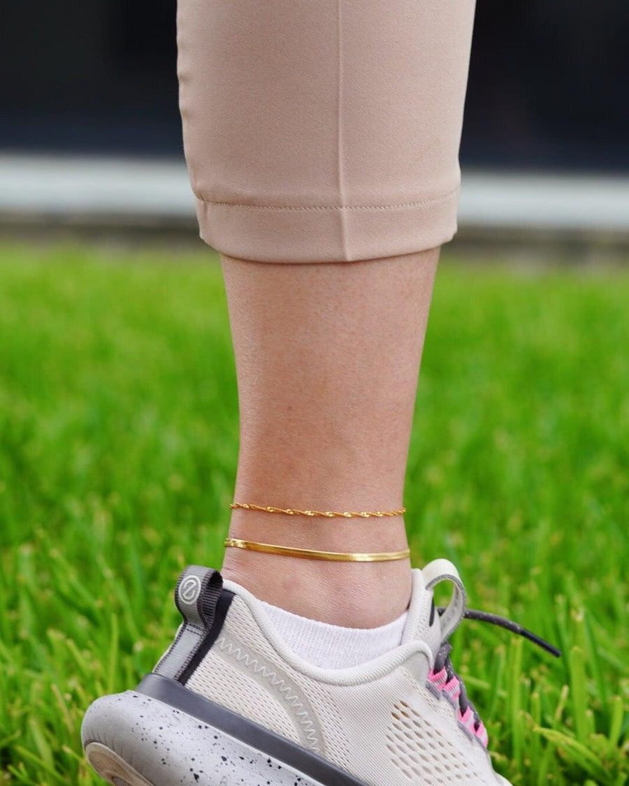 Twist Chain Anklet