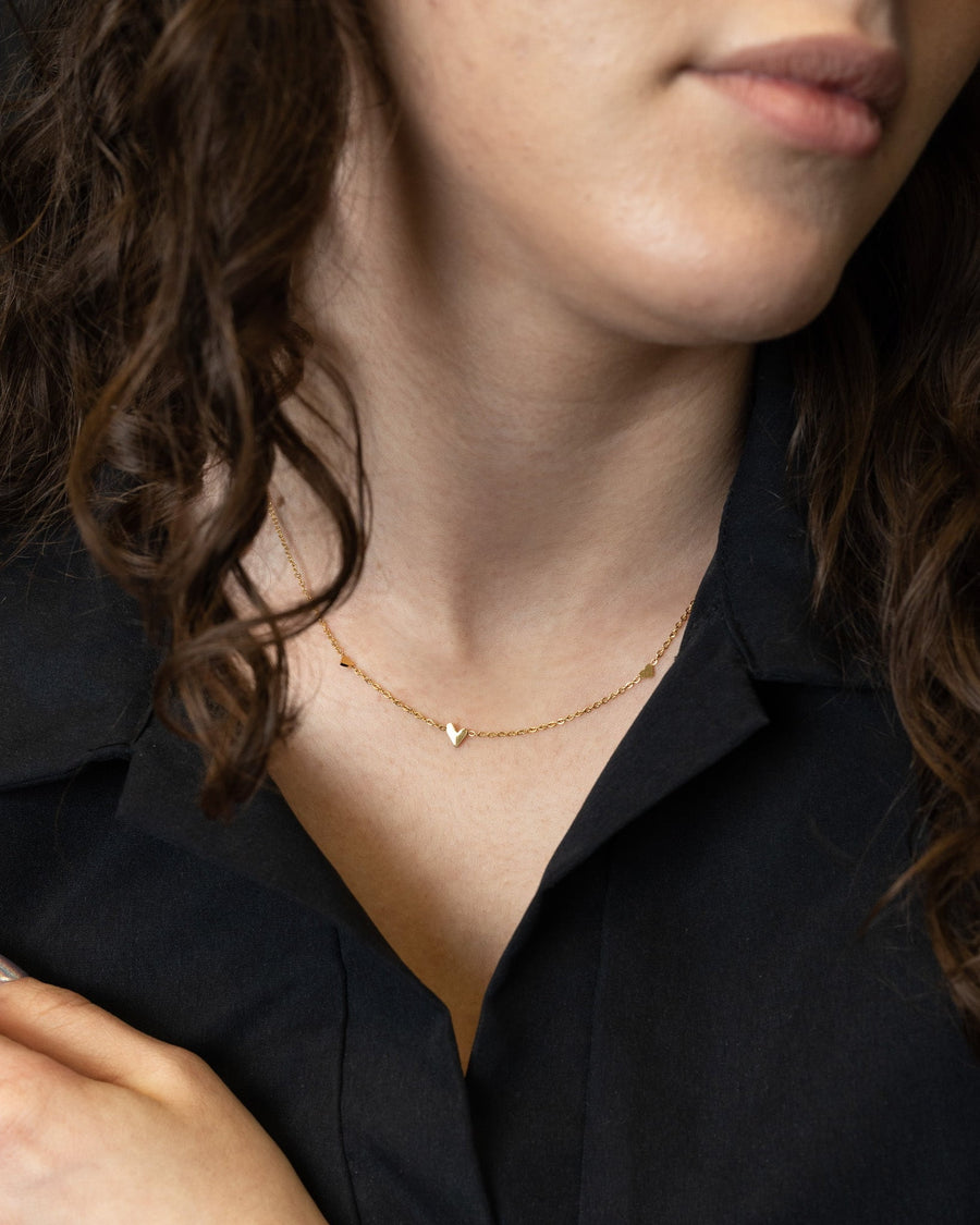 Multi  Heart Necklace