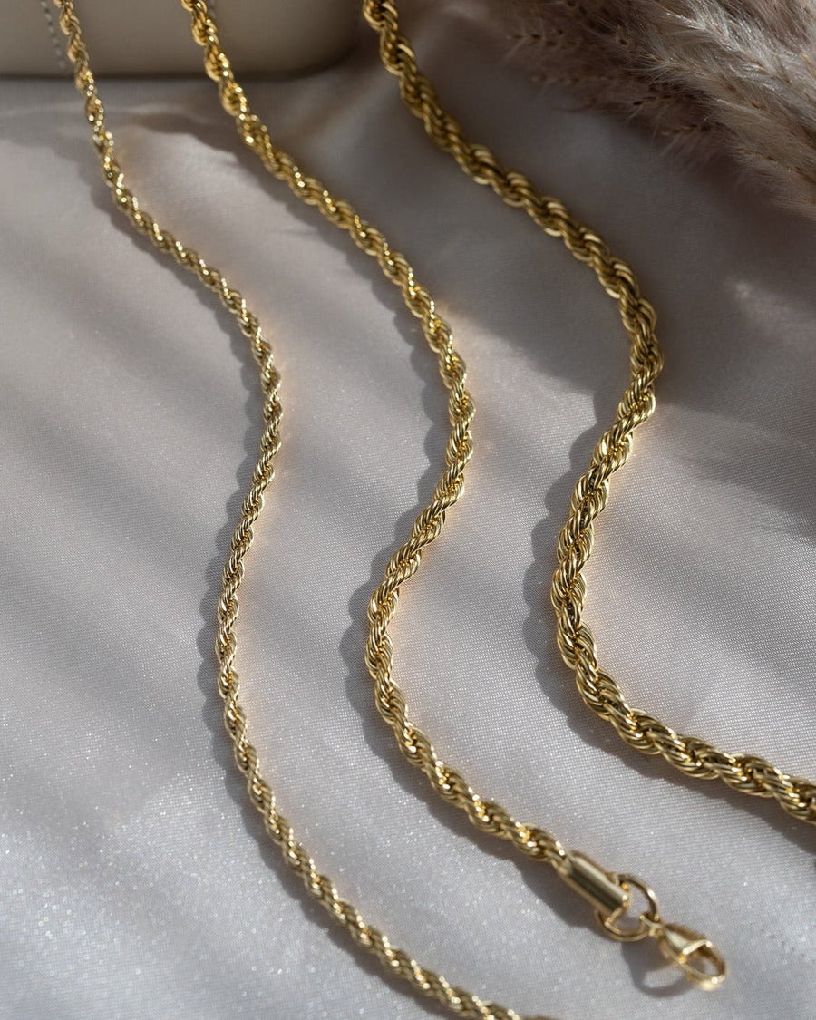 2mm Rope Chain Necklace