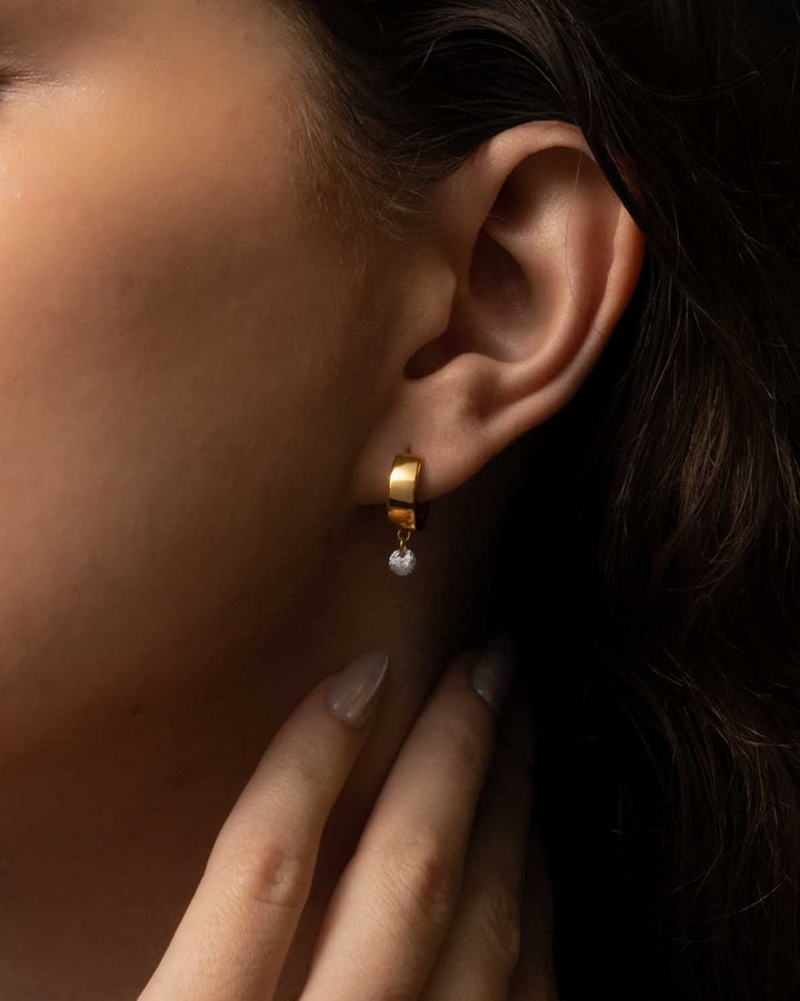 Tiny Diamond Hoops model