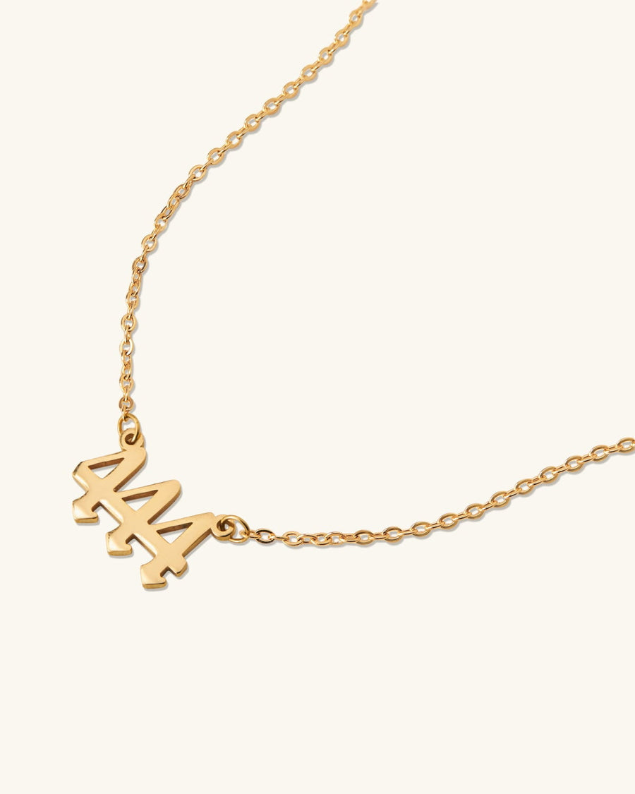 Angel Number Necklace