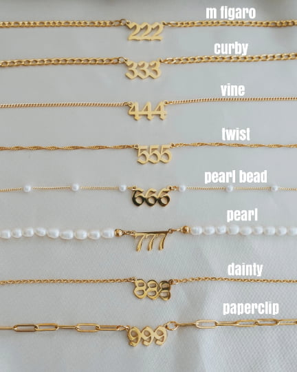 Angel Number Necklace