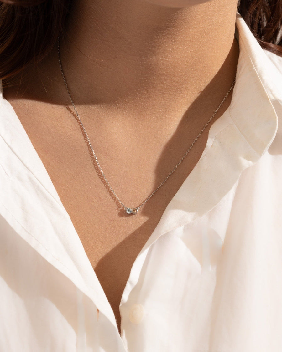 Family Birthstone Necklace