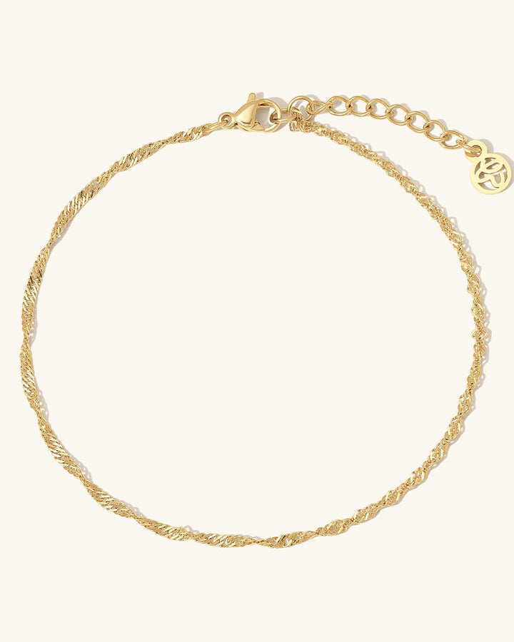Twist Chain Anklet