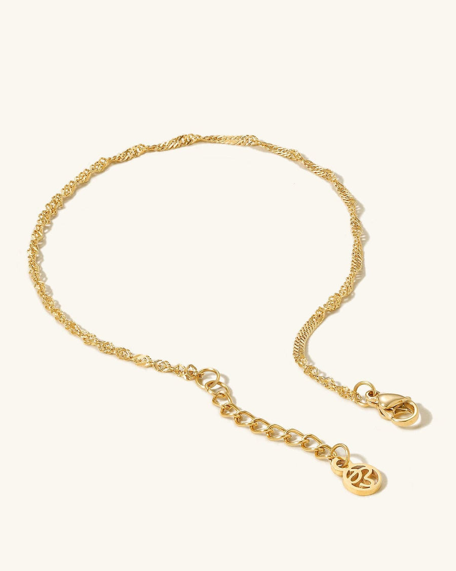 Twist Chain Anklet