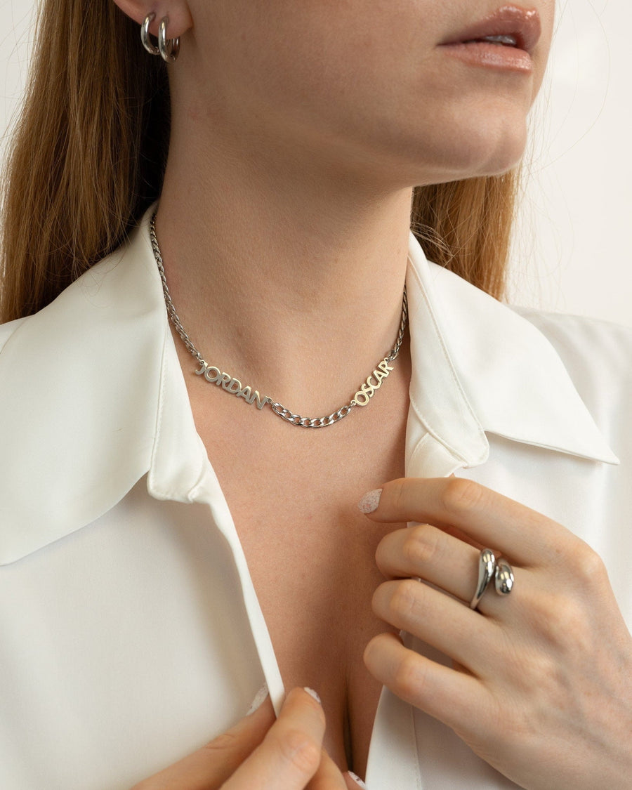 Multi Name Necklace