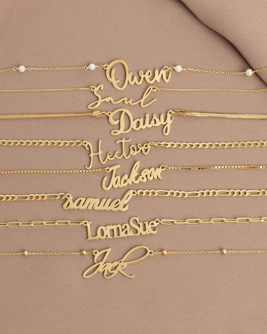 Signature Name Necklace