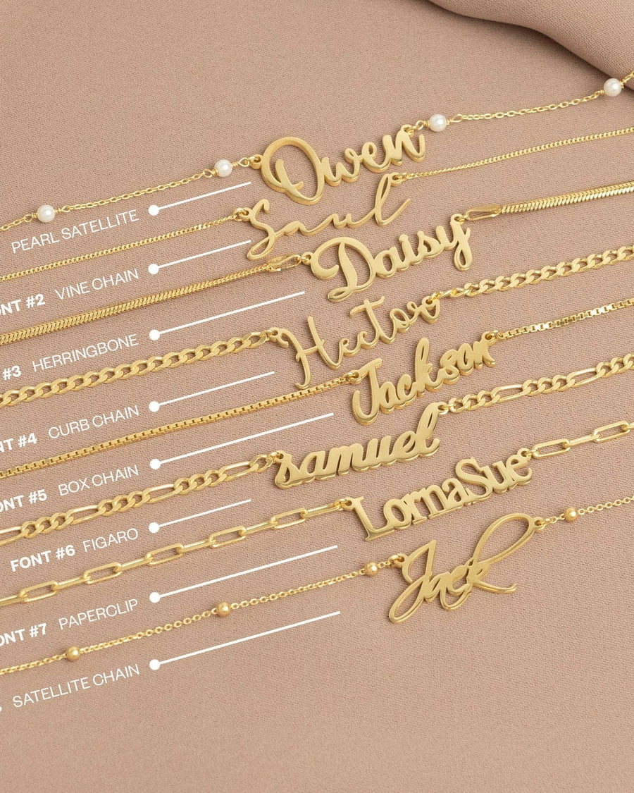 Samantha Name Necklace