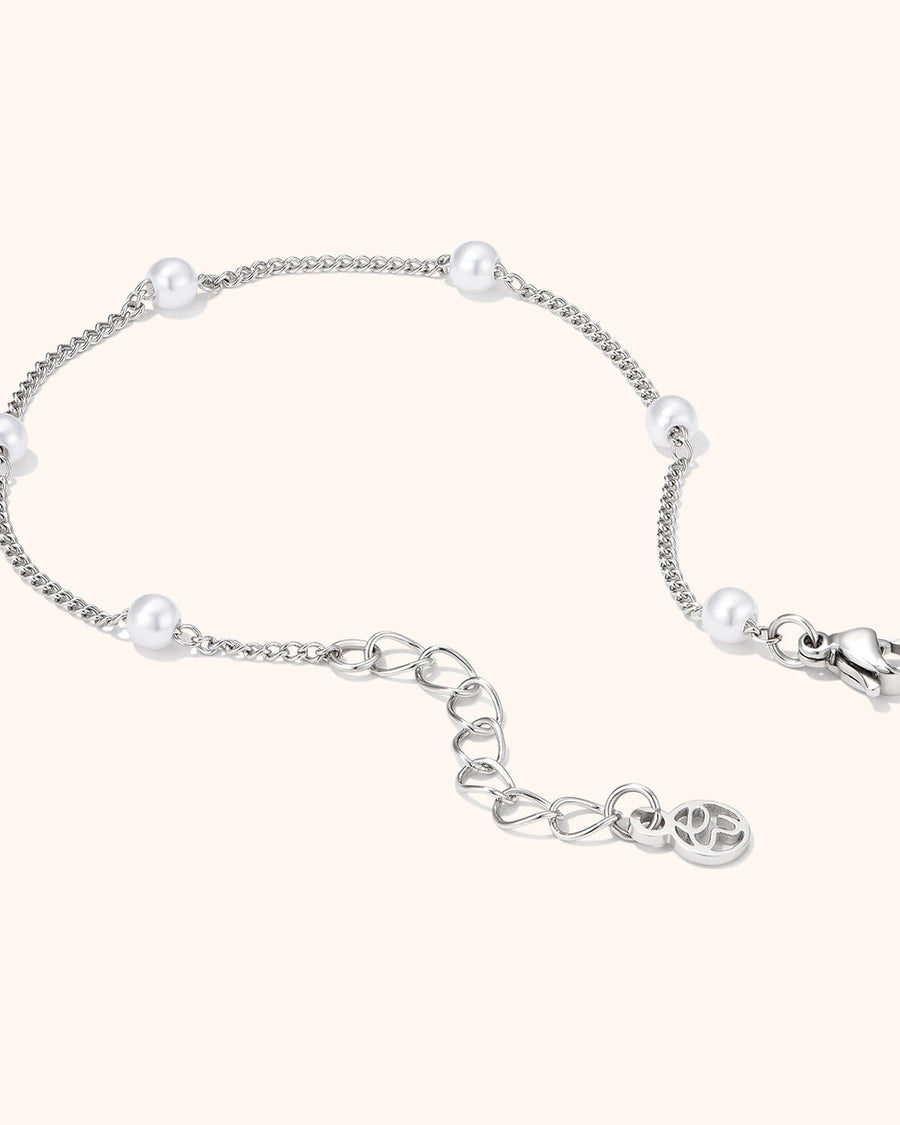 Satellite Pearl Chain Bracelet