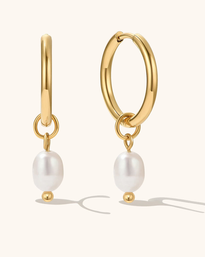 Pearl Hoops
