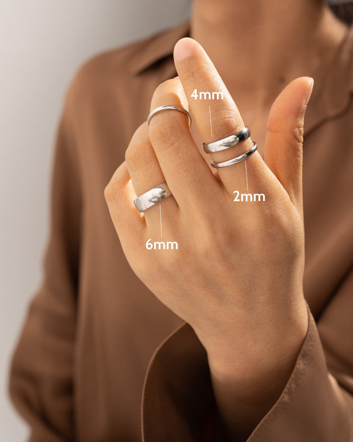 2mm Band Ring model