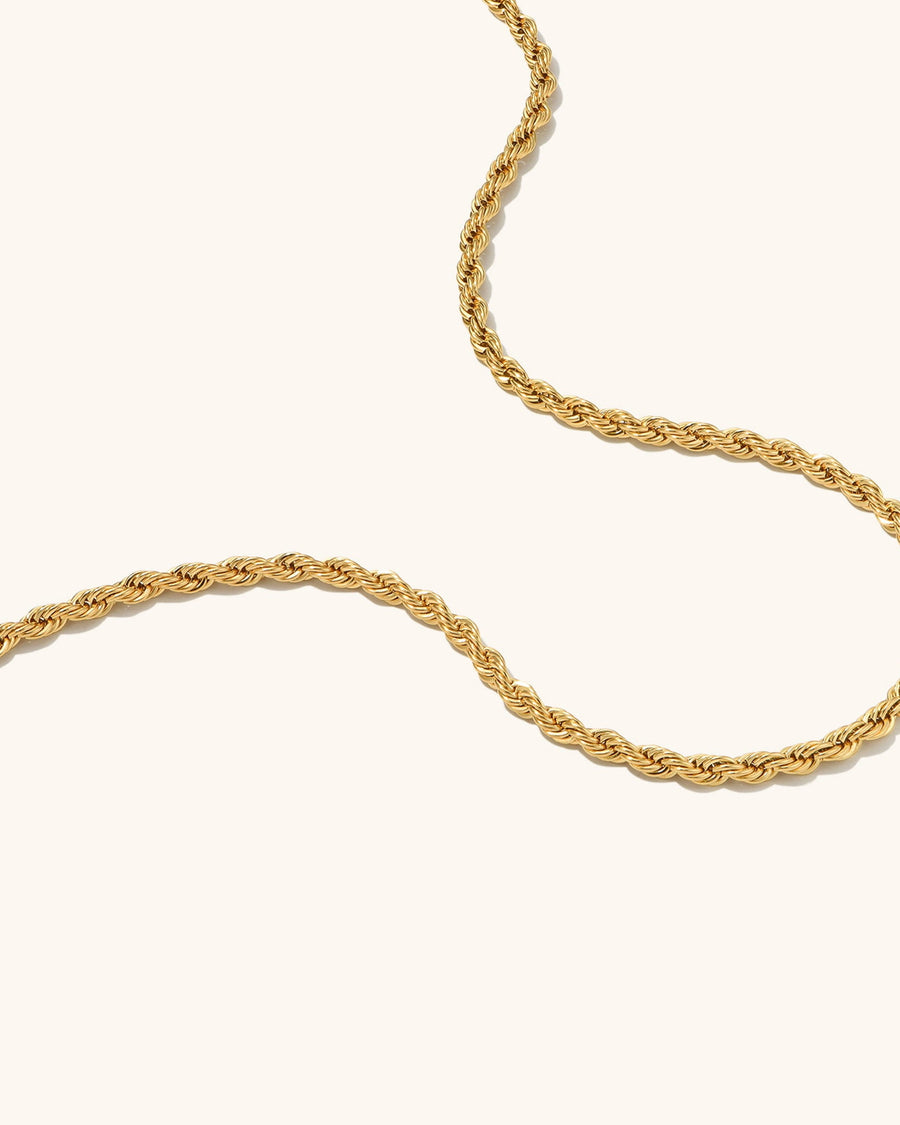 3mm Rope Chain Necklace