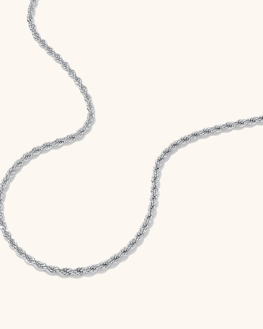 3mm Rope Chain Necklace
