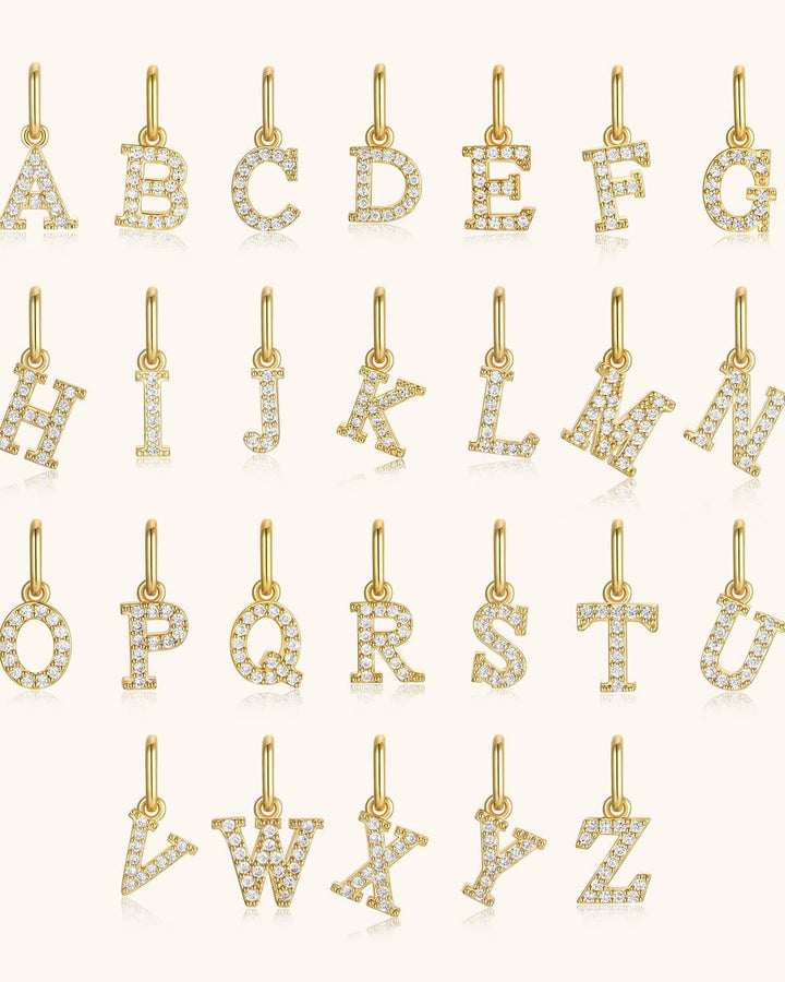 ADD ON Diamond Letter Charm