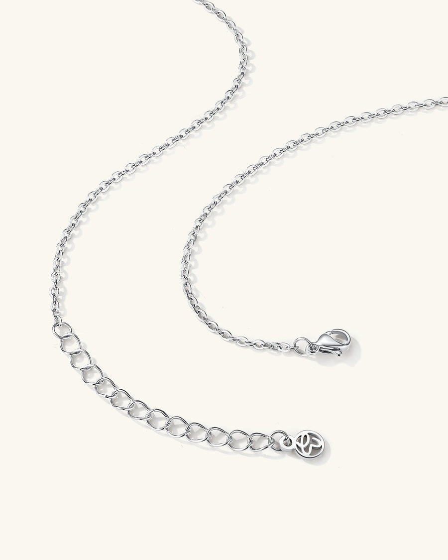 Engravable Heart Locket Necklace