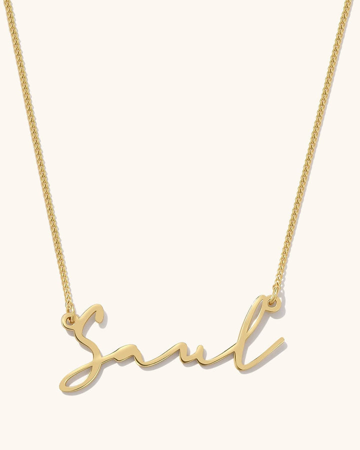 Signature Name Necklace