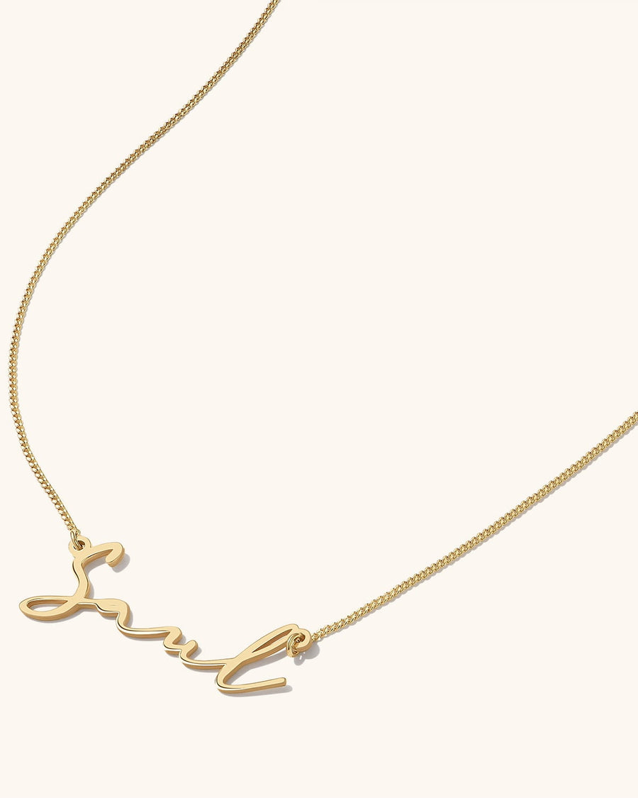 Signature Name Necklace