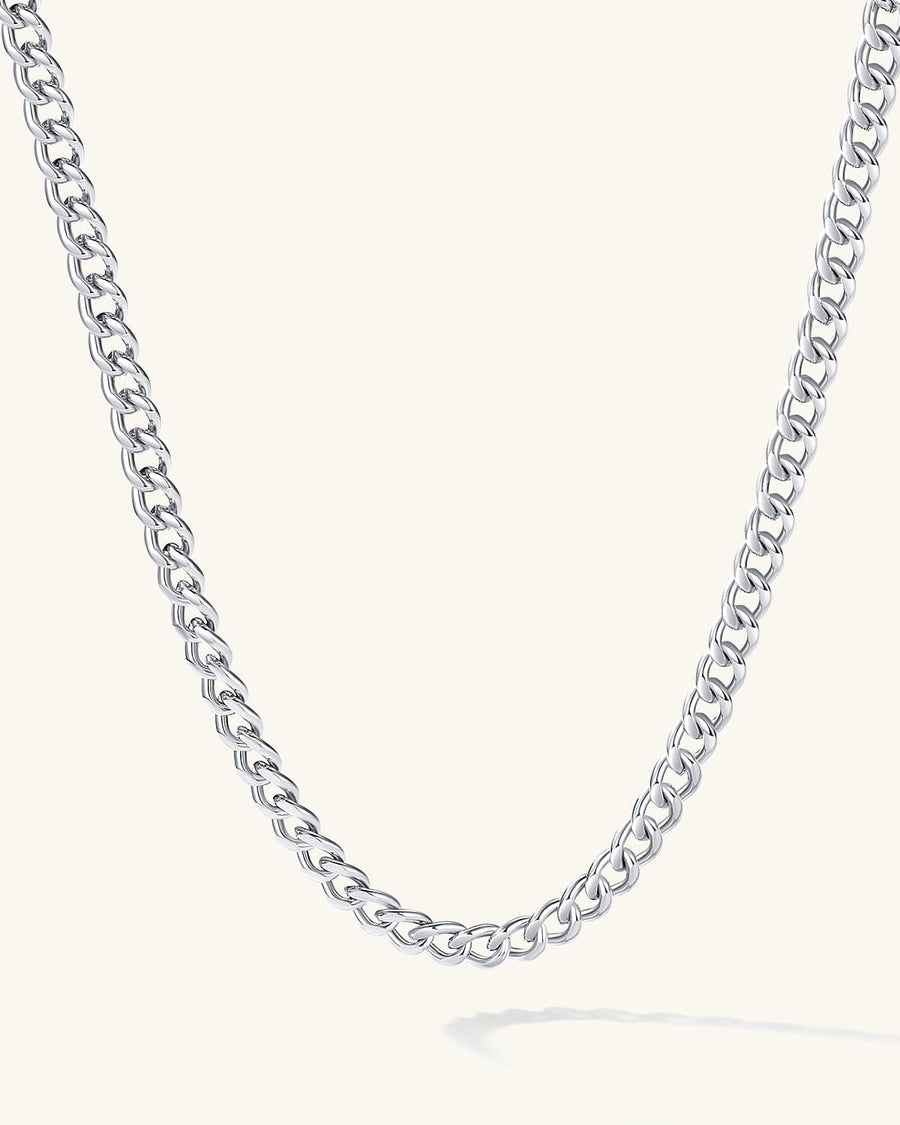 Bold Curb Toggle Chain Necklace