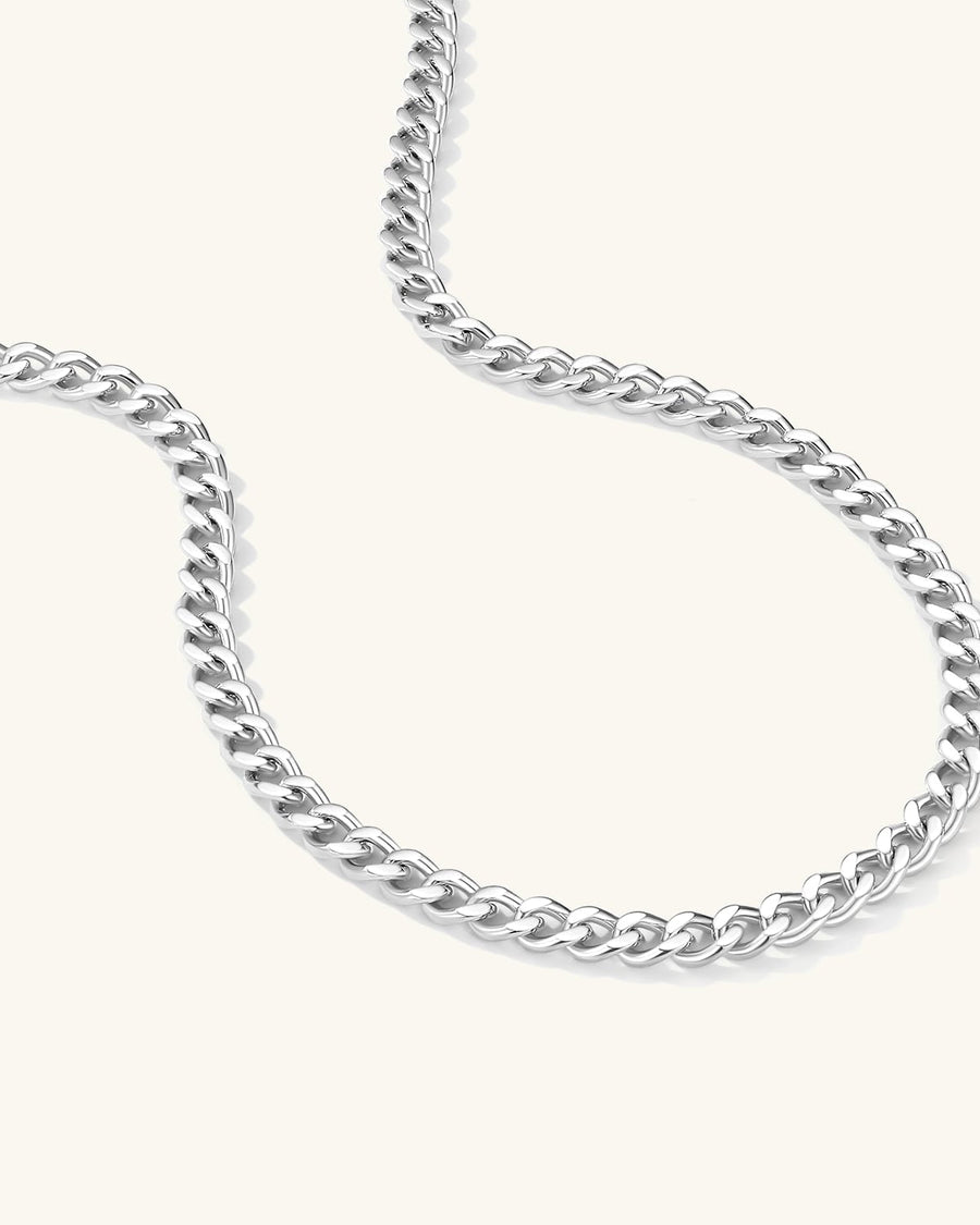 Bold Curb Toggle Chain Necklace