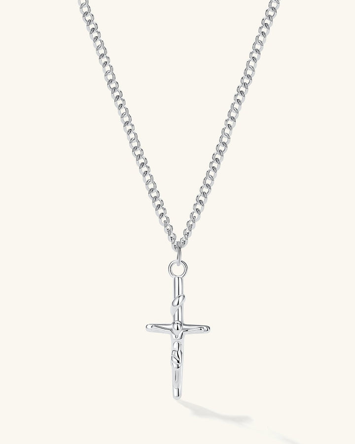Pray Cross Necklace