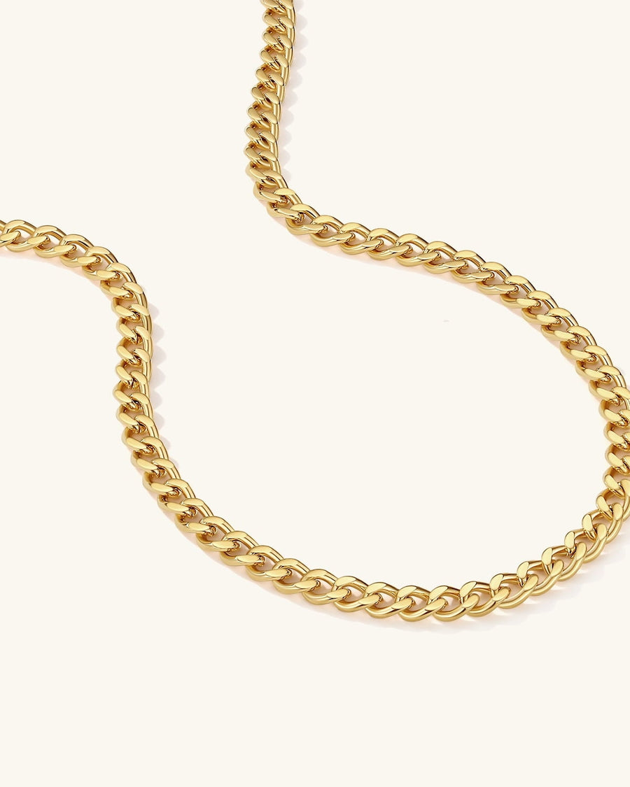 Bold Curb Toggle Chain Necklace
