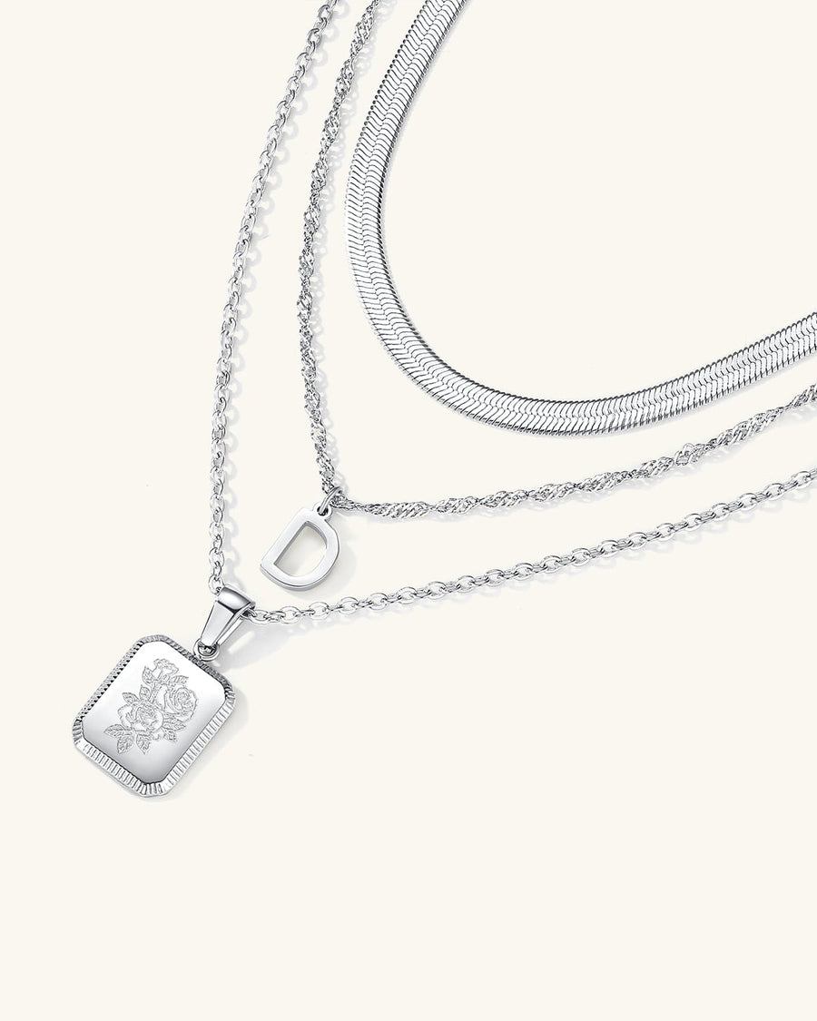 Layering Necklace Set 3Pcs