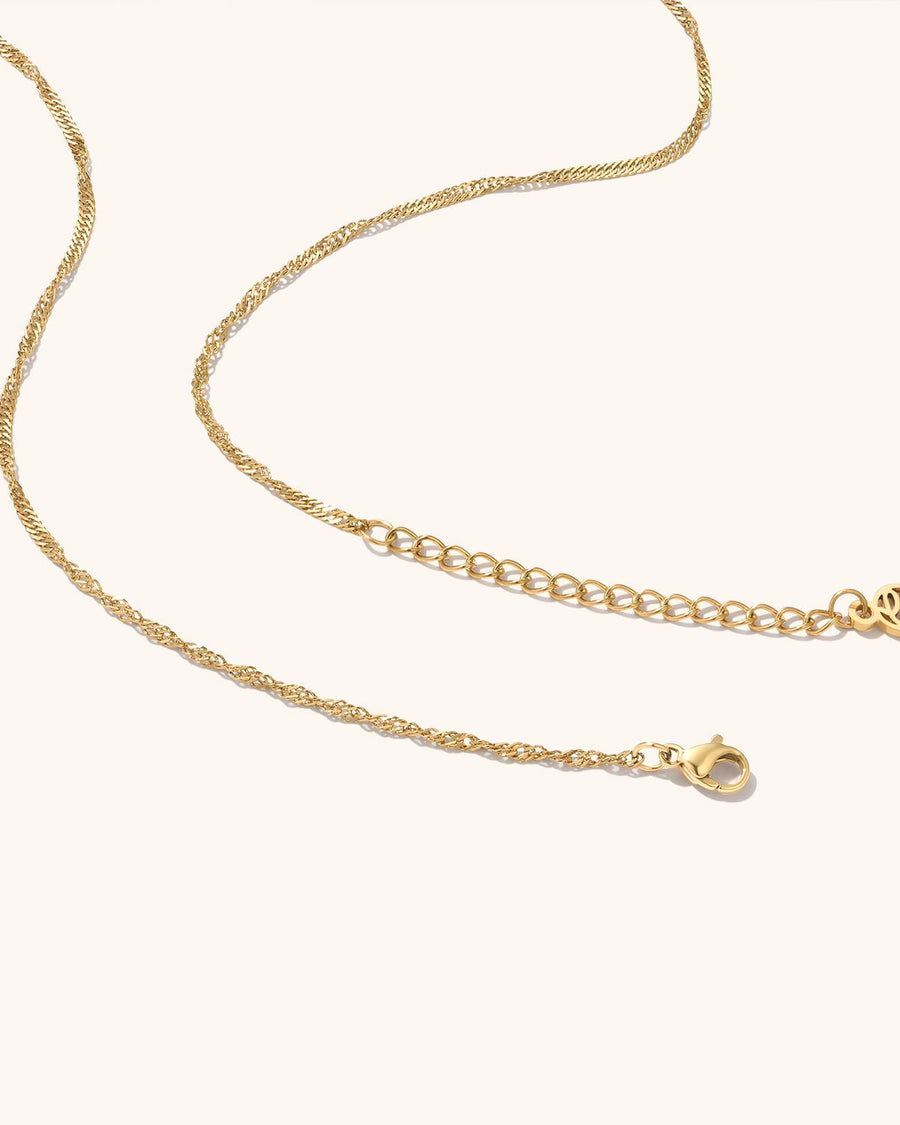 Opal Star Necklace