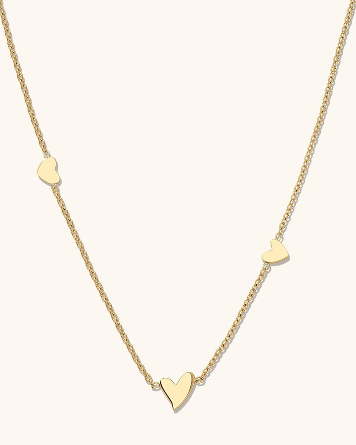 Multi  Heart Necklace