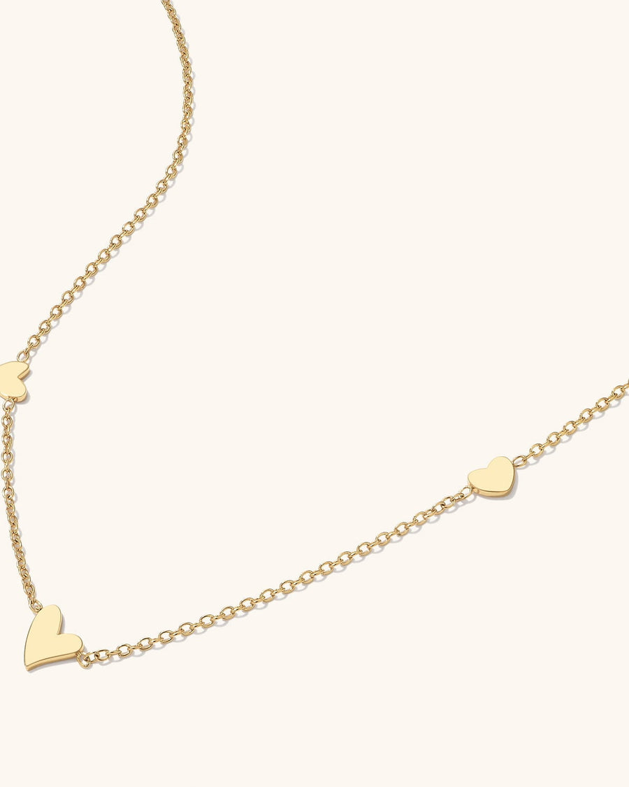 Multi  Heart Necklace
