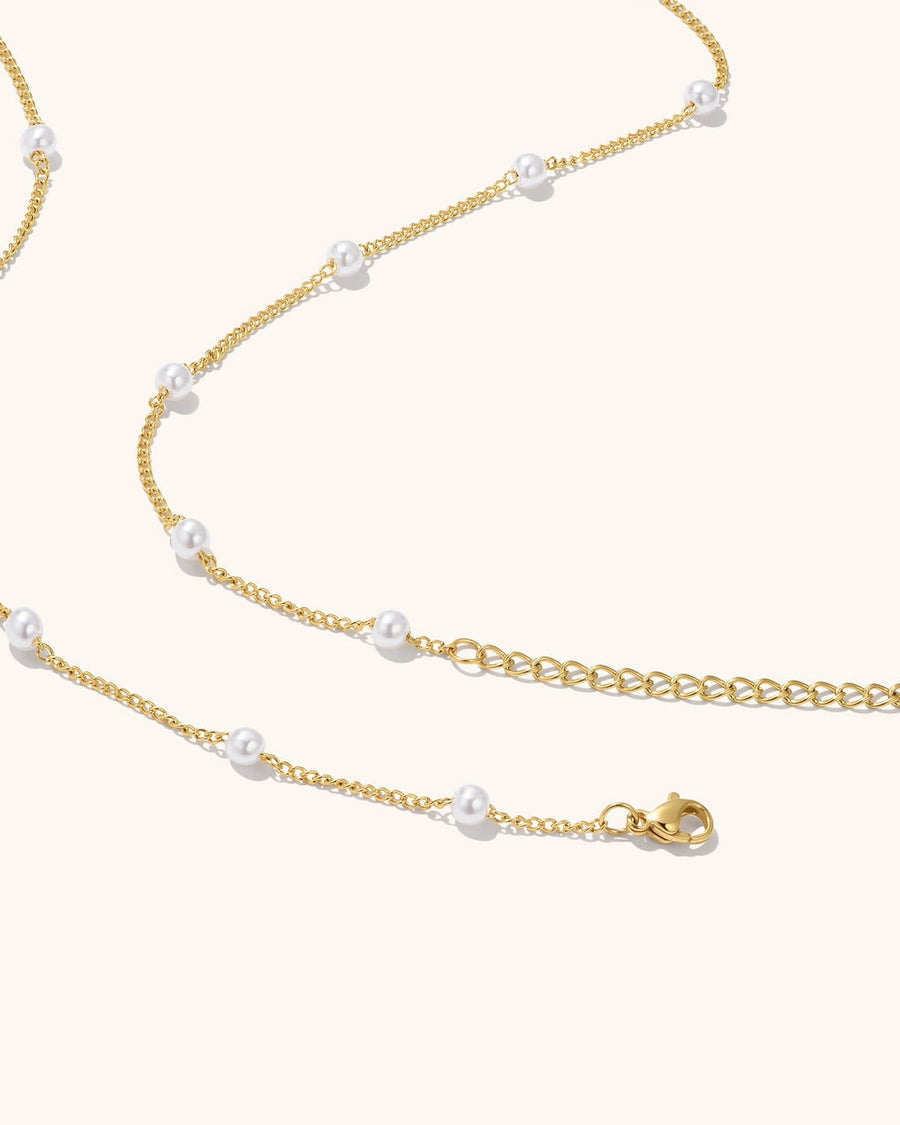 Mirror Birth flower Necklace