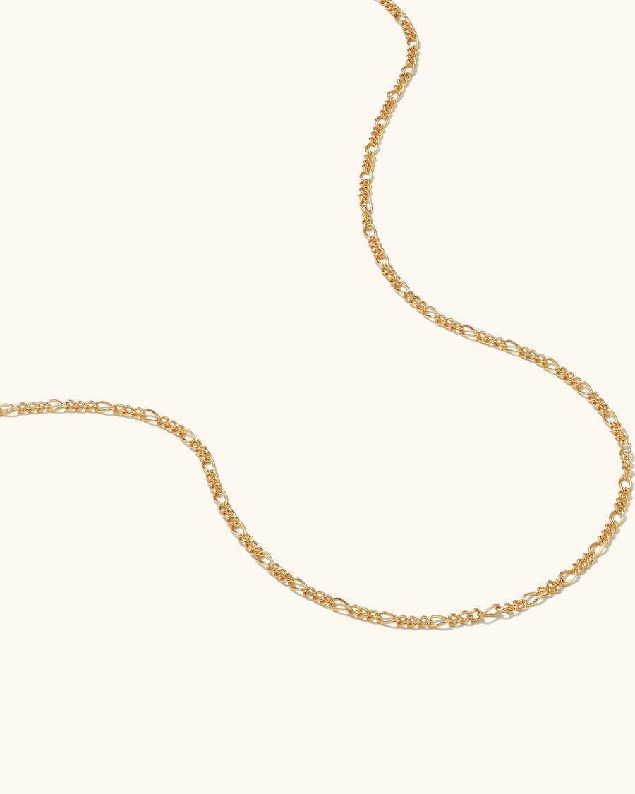 Thin Figaro Chain Necklace